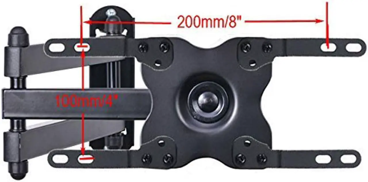 Alt view image 3 of 5 - VideoSecu Articulating Full Motion Swivel Tilt Rotate TV Wall Mount for most VIZO 15-39" LCD LED HDTV D32-D1 D32h-D1 D32hn-D0 D32hn-D1 D32hn-E1 D32hnx-E1  D32x-D1 E32-D1 E32h-D1 D39h-D0 D39hn-E0 WS2