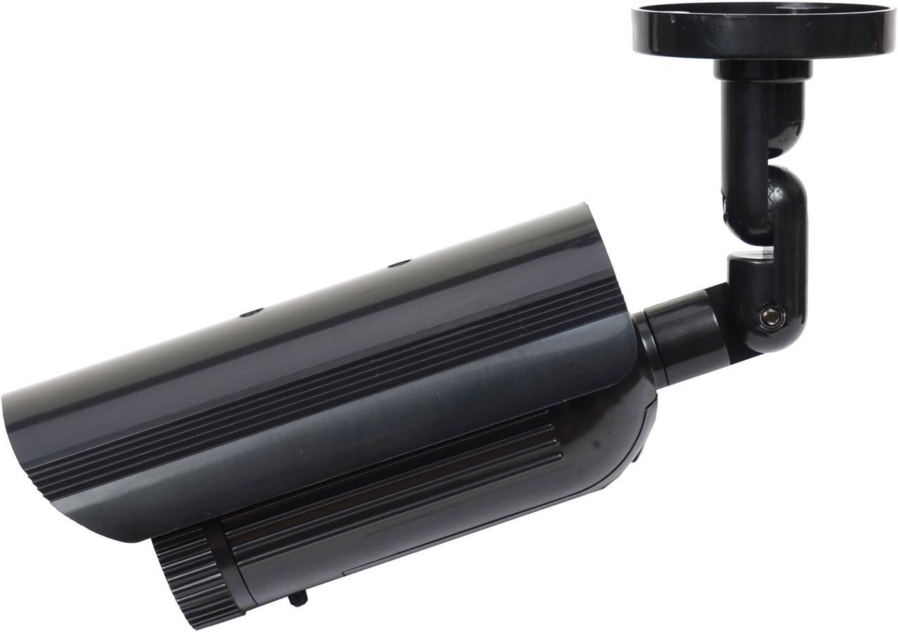 Alt view image 3 of 4 - VideoSecu Dummy Surveillance Camera Fake Infrared IR LED Light CCTV Home Security Bullet with Blinking Flashing Light Indoor BZX