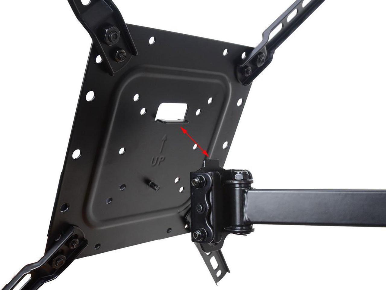 Alt view image 6 of 7 - VideoSecu LED LCD HDTV TV Wall Mount 22-50 inch Flat Panel Screen Swivel Tilt Articulating Arm TV Mount Bracket with VESA 400x400mm, loading 66lbs, Long Extension 20"/ Low Profile aw7