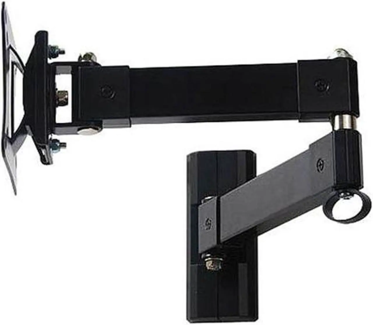 Alt view image 3 of 5 - VideoSecu Heavy Duty TV Monitor Wall Mount for 15-32 inch LCD LED HDTV Tilt Swivel Long Arm TV Mount Bracket with VESA 75x75/ 100x100, loading 55lbs 1US