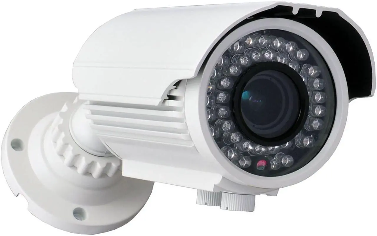Alt view image 5 of 5 - VideoSecu 4 Pack Outdoor Weatherproof Indoor Security Camera Built-in 1/3 inch Sony CCD Effio IR Day Night Vision 700TVL 42 LEDs 4 - 9mm Varifocal with 4 Power Supply for CCTV Surveillance CMN