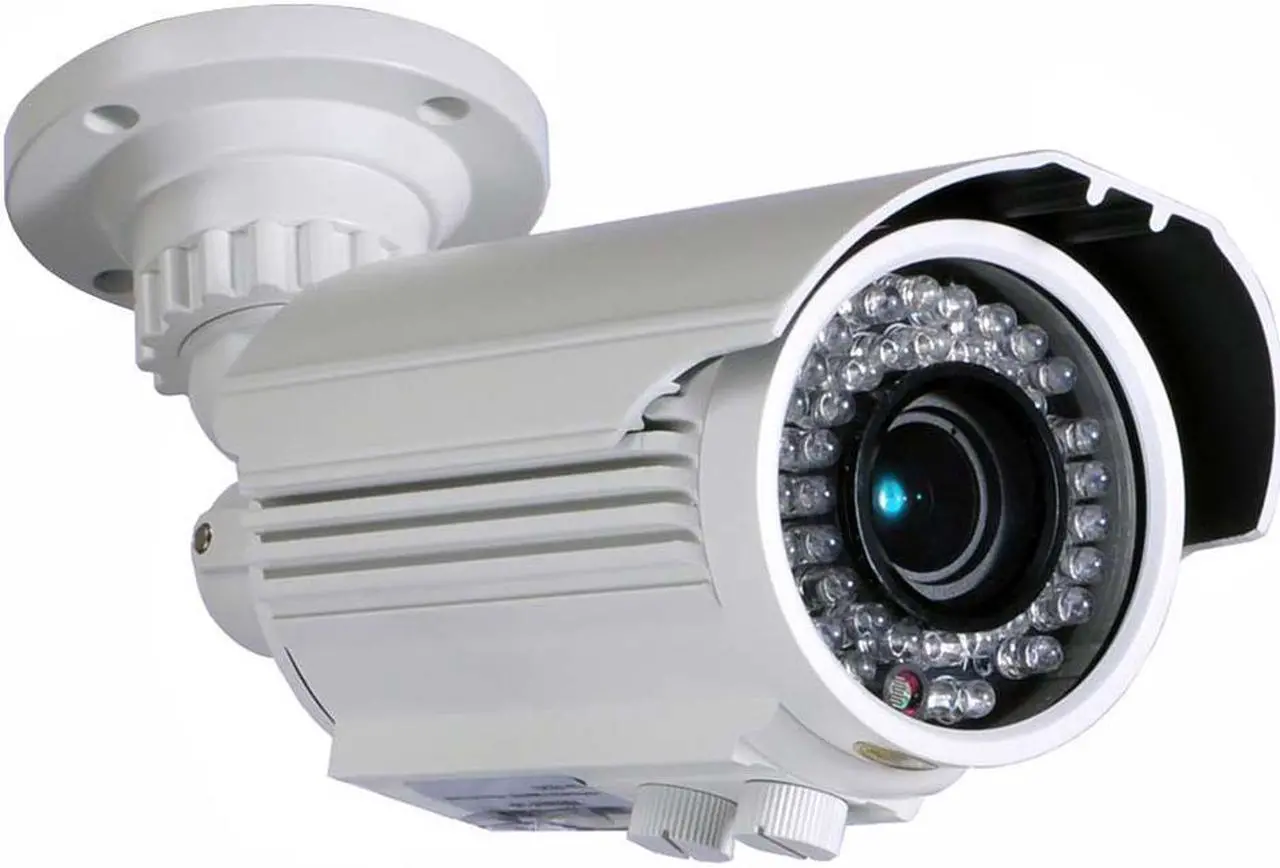 Alt view image 3 of 5 - VideoSecu 4 Pack Outdoor Weatherproof Indoor Security Camera Built-in 1/3 inch Sony CCD Effio IR Day Night Vision 700TVL 42 LEDs 4 - 9mm Varifocal with 4 Power Supply for CCTV Surveillance CMN