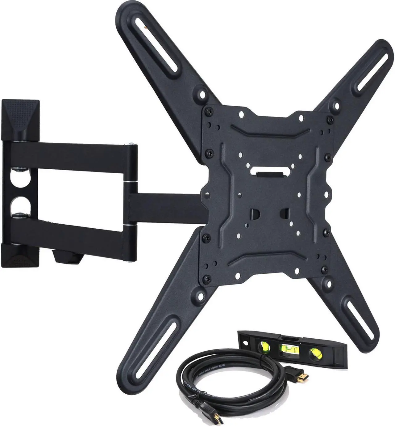 Main image of VideoSecu Swivel Tilt TV Wall Mount for SCEPTRE 55 inch Flat Panel Screens LCD LED HDTV E555BV-FMQR E555W-1920 E558BV-FMQR U550CV-UMR+ U558CV-UMR+ Full Motion TV Mount Bracket with VESA 400x400 BJZ