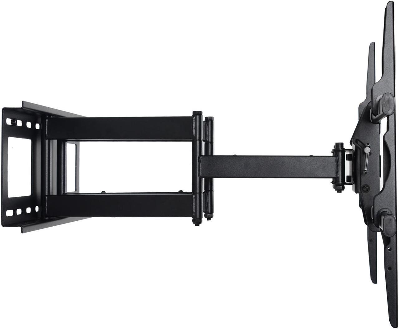 Alt view image 5 of 7 - VideoSecu Tilt Swivel Articulating Dual Arm Full Motion TV Wall Mount Bracket for most 40-70" LCD LED Plasma 3D HDTV with loading 165lbs, Max VESA 684x400mm/ Cable Management/ Free 10ft HDMI Cable A37