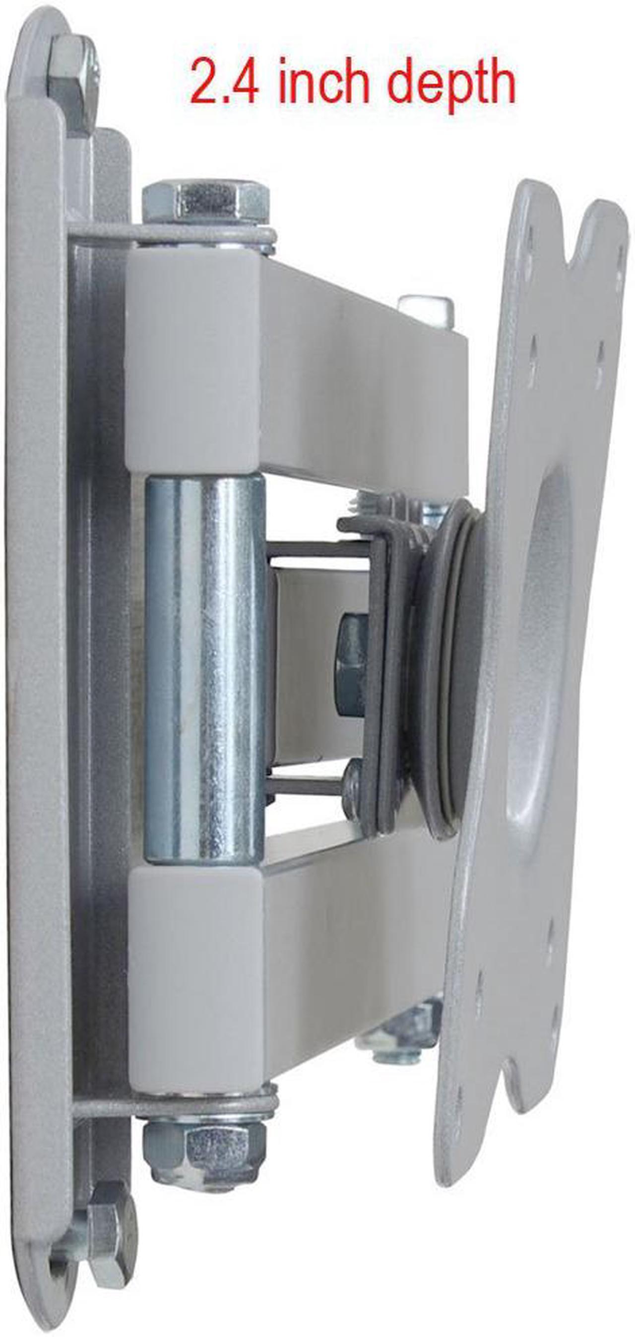 Alt view image 4 of 7 - VideoSecu Full Motion Tilt Swivel TV Monitor Wall Mount Swing Arm Bracket for Toshiba 19 20 22 24 26 27 28 inch LED LCD 19LV505 19LV506 19AV500U 19AV501U 19AV51U 24D1633DB 24W1633DB BA2