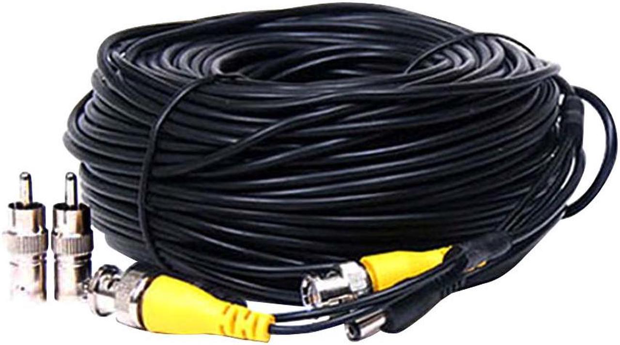 Alt view image 2 of 3 - VideoSecu 8 Pack BNC CCTV Video Power Cables 150ft CCD Home Security Camera DVR Wires Cords with bonus Adaptors b6p
