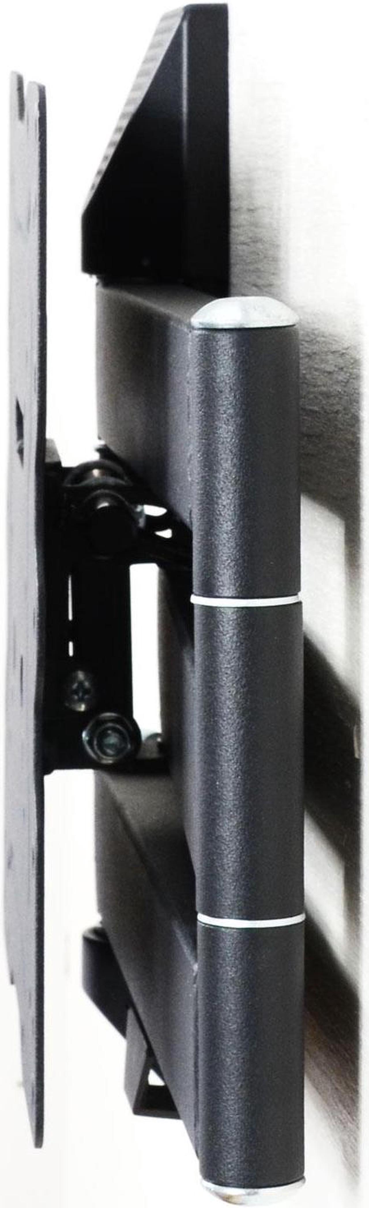 Alt view image 7 of 14 - VideoSecu Full Motion Articulating TV Wall Mount for most 26-55" LCD LED HDTV UHD, Long Arm Tilt Swivel TV Mount Bracket with Max VESA 400x400mm, Loading 88lbs, Cable Management BJZ