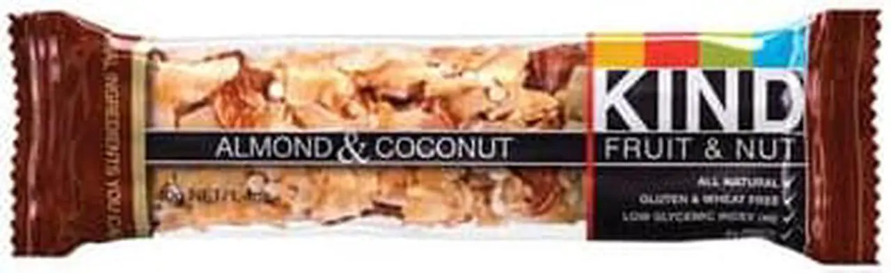 Alt view image 7 of 11 - Fruit & Nut Almond and Coconut  - Box - KIND Healthy Snacks - 12 Bars - Box