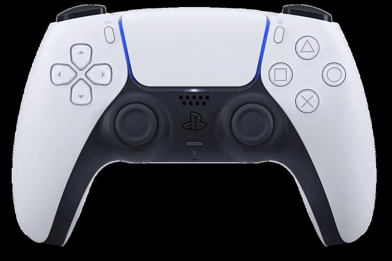 Alt view image 6 of 7 - 2021 New Play Station Digital Version Console with 2 Wireless Controllers - White