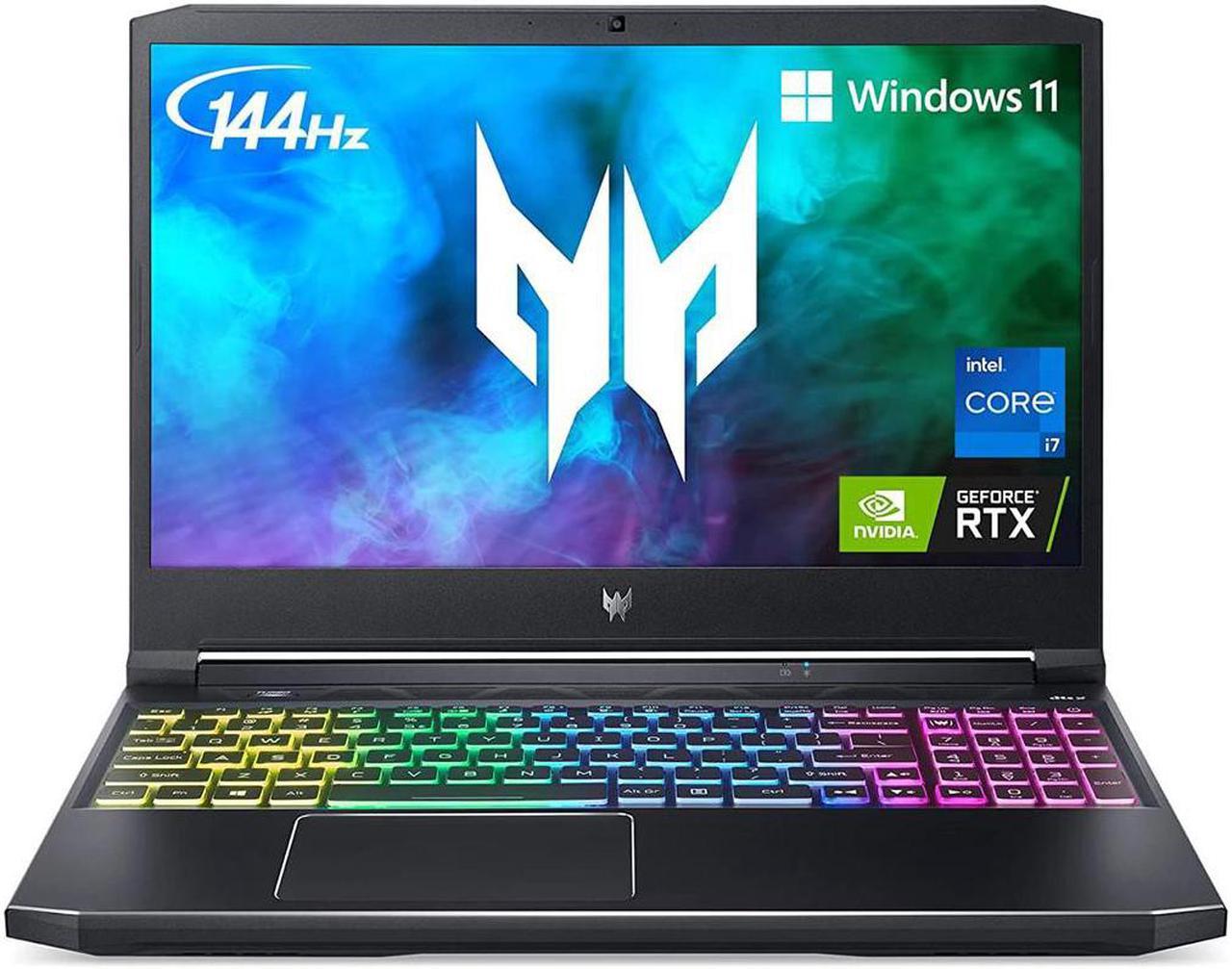 Acer Predator Helios 300 Gaming Laptop, 15.6" FHD 144Hz 3ms IPS Display, Core i7-11800H, GeForce RTX 3060, 32GB 3200MHz RAM, 1TB PCIe SSD, Thunderbolt 4, HDMI, mini DP, RJ45, WiFi 6, RGB KB, Win 11