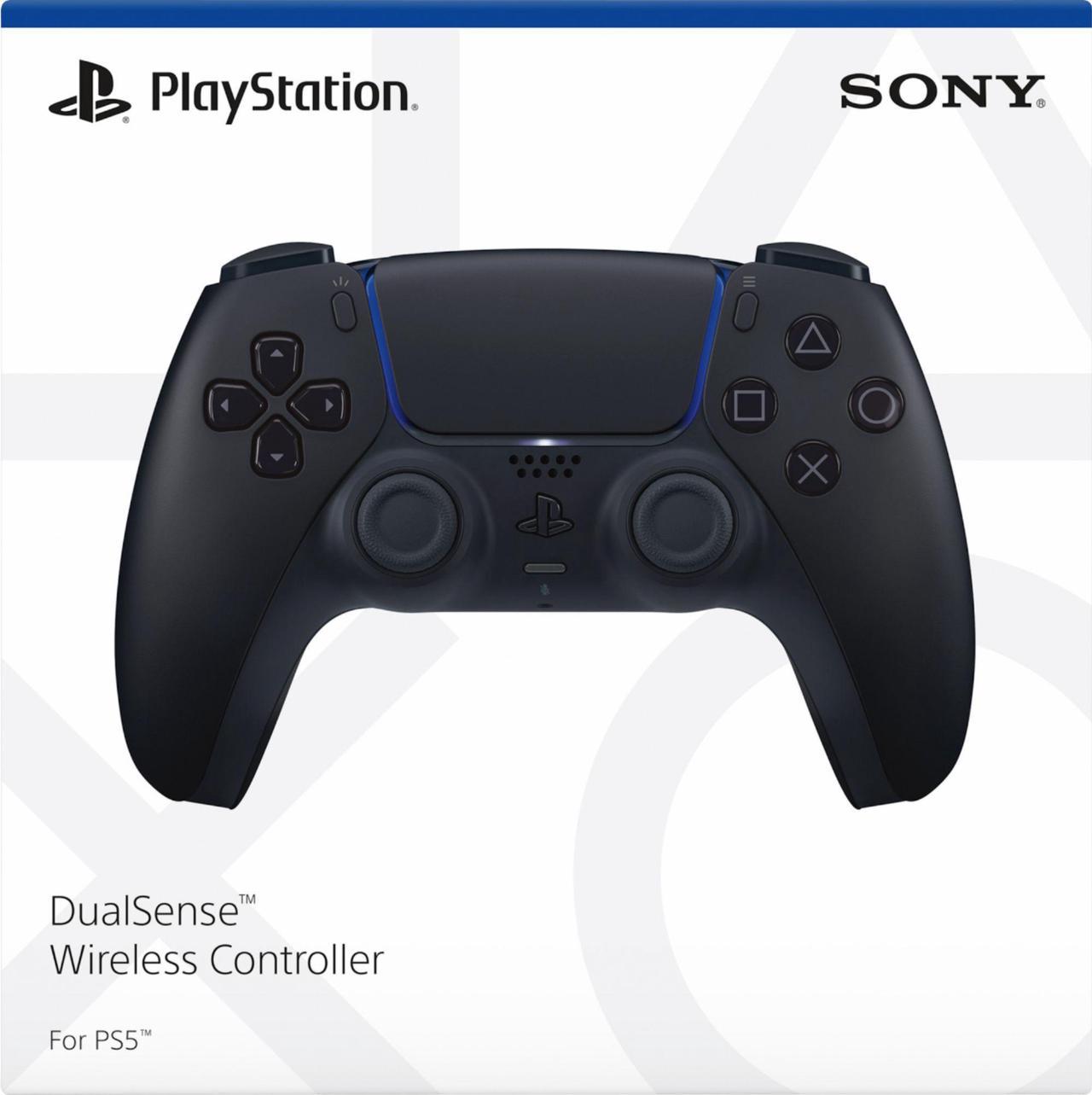 Alt view image 4 of 7 - PlayStation 5 Disc Edition Call of Duty Modern Warfare II Bundle with Two Controllers White and Midnight Black DualSense and Mytrix Hard Shell Protective Controller Case