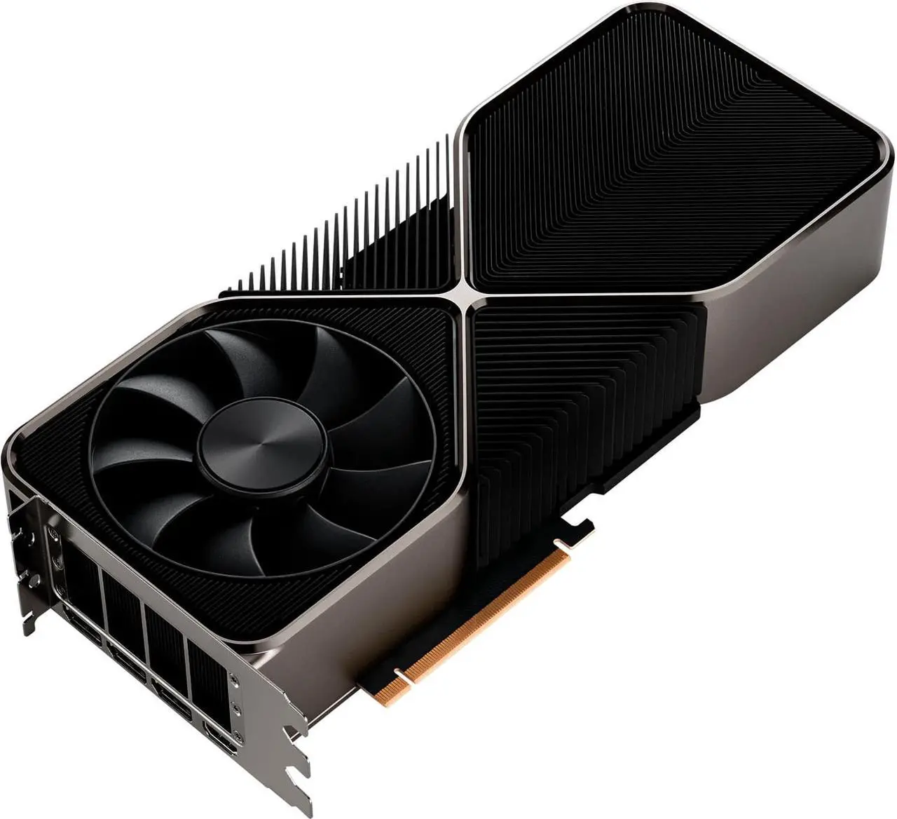 Alt view image 5 of 7 - NVIDIA GeForce RTX 3090 Ti Graphics Card Founders Edition 24GB GDDR6X PCI Express 4.0 Antialiasing and anisotropic filtering w/ MT HDMI 2.1 Cable, Anti-Sag RGB Holder