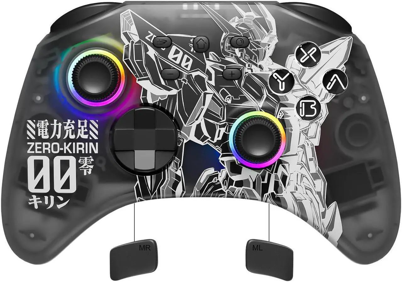 Alt view image 3 of 7 - Valve Steam Deck 256GB Handheld Console, 7-inch Touchscreen, 1280x800 Resolution, Ergonomic Design, Mytrix Zero-Kirin Wireless Pro Controller, Black Carrying Case, 7 Accessories: 8 in 1 Bundle