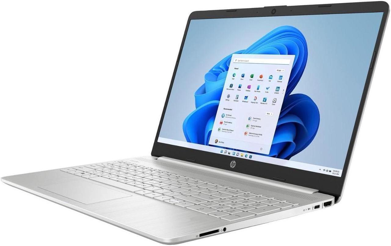 Alt view image 2 of 7 - HP Laptop for Business & Student, 15.6" HD TouchScreen Display, 12th Gen Intel Core i3-1215U, 8GB RAM, 512GB PCIe SSD, Keypad, USB-C, SD Card Reader, Webcam, Fast Charge, Mytrix HDMI Cable, Win 11 Pro