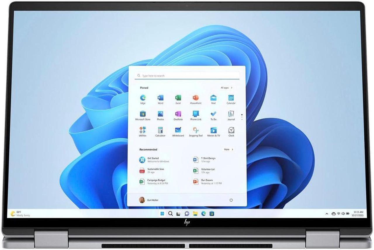 Alt view image 4 of 7 - HP Envy 2-in-1 Laptop, 16" WUXGA IPS TouchScreen Display, AMD 8-Cores Ryzen 7 8840HS(Up to 5.1 GHz), 16GB DDR5, 1TB PCIe SSD, Backlit KB, Webcam, Wi-Fi 6E, USB-C, HDMI, Mytrix HDMI Cable, Win 11 Pro