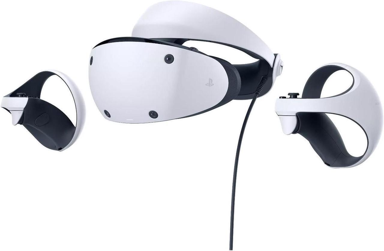 Alt view image 4 of 7 - PlayStation VR2 Horizon Call of the Mountain bundle with Microfiber Cleaning Cloth - PlayStation 5 PSVR2 - White