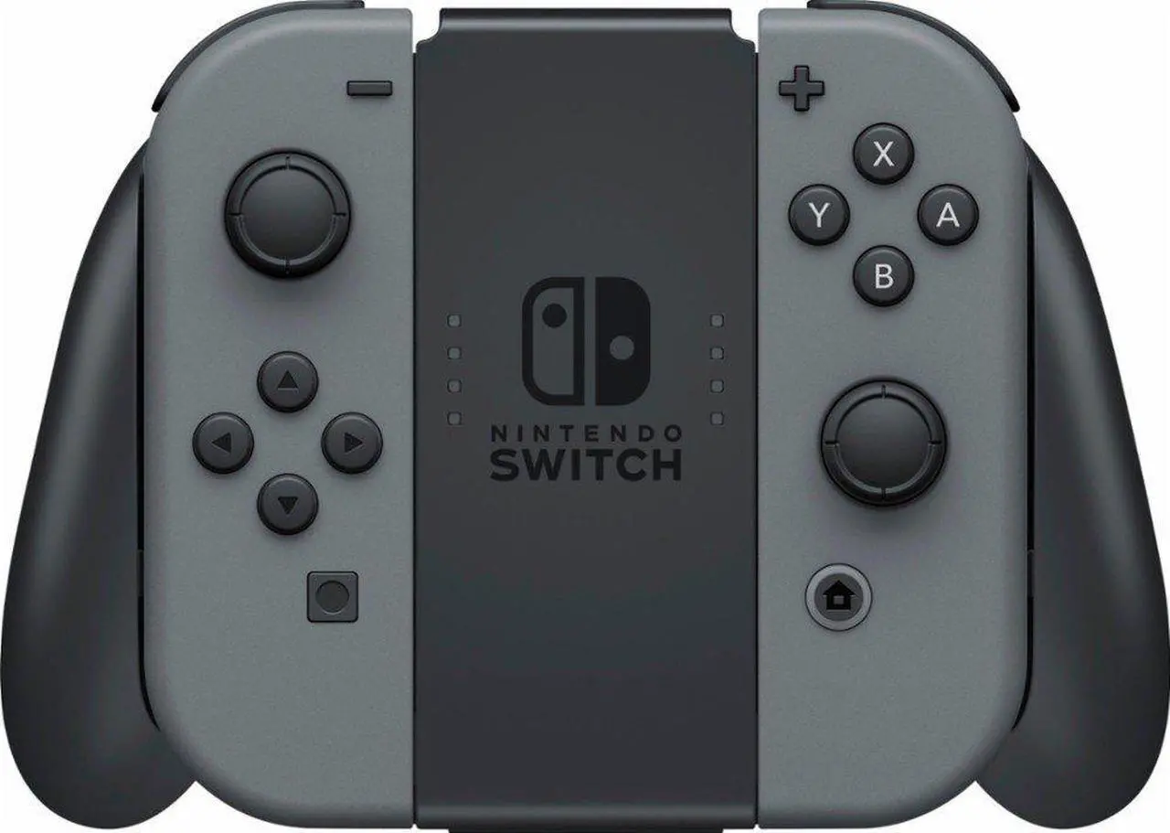 Alt view image 5 of 7 - Nintendo Switch 3 items Bundle: Nintendo Switch 32GB Console Gray Joy-con, 64GB Micro SD Memory Card and Mario Kart 8 Deluxe