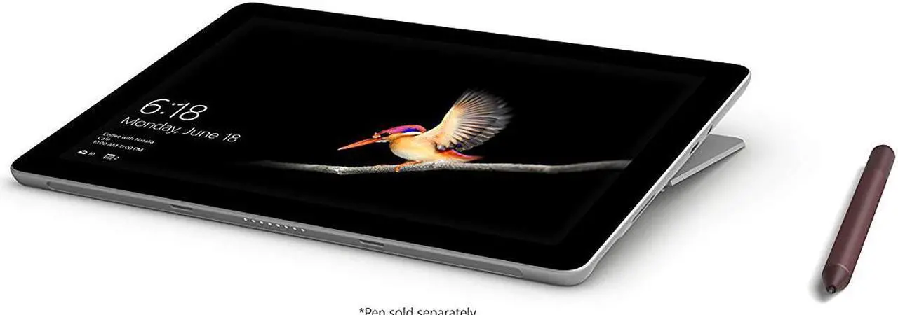 Alt view image 5 of 20 - Microsoft Surface Go MHN-00001 Intel Pentium 4415Y 1.60 GHz 4 GB Memory 64 GB eMMC Intel HD Graphics 615 10.0" Touchscreen 1800 x 1200 Detachable 2-in-1 Laptop Windows 10 S