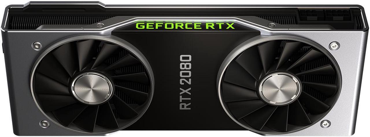 Main image of NVIDIA Official GeForce RTX 2080 Founders Edition 8GB GDDR6 PCI Express 3.0 Graphics Card