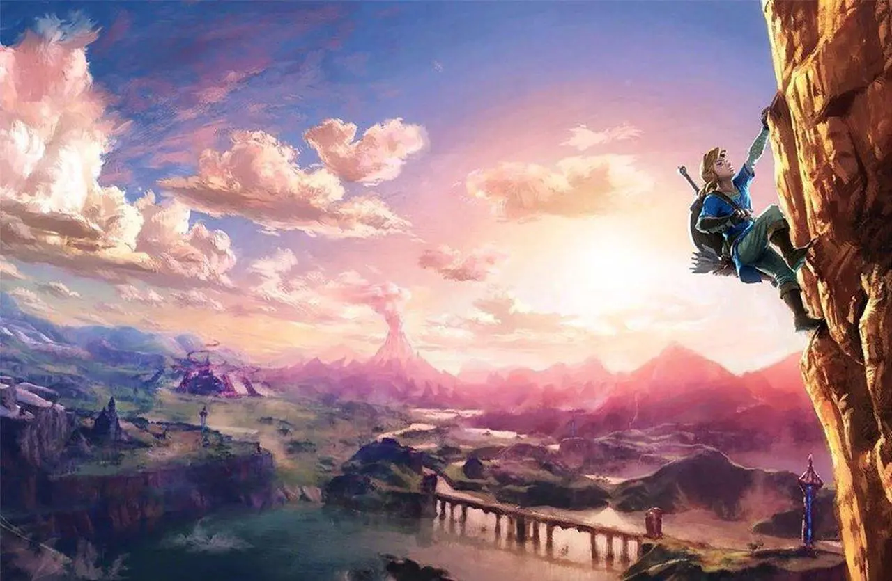 Alt view image 6 of 6 - 2019 New Nintendo Switch Red/Blue Joy-Con Improved Battery Life Console Bundle with The Legend of Zelda: Breath of the Wild Game Disc - 2019 Best Game!