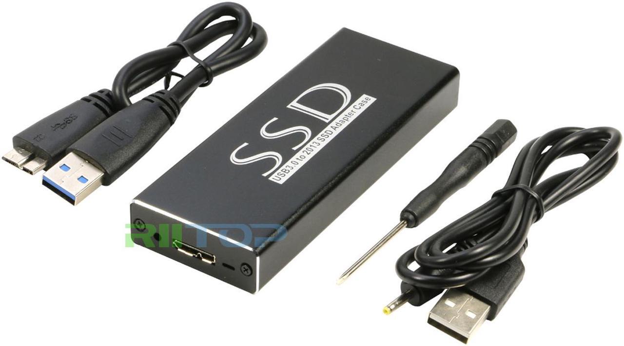 Alt view image 4 of 8 - USB 3.0 SSD Enclosure for 2013 2014 2015 Apple MacBook Air Pro Retina SSD Adapter with Cable, USB External Reader for (2013-2017 Year) A1465 A1466 A1398 A1502 SSD (12+16 pin)