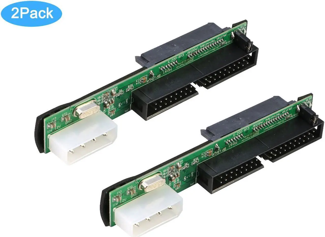 RIITOP IDE2SATA 40 pin IDE to SATA Adapter Converter 2Pack 3.5
