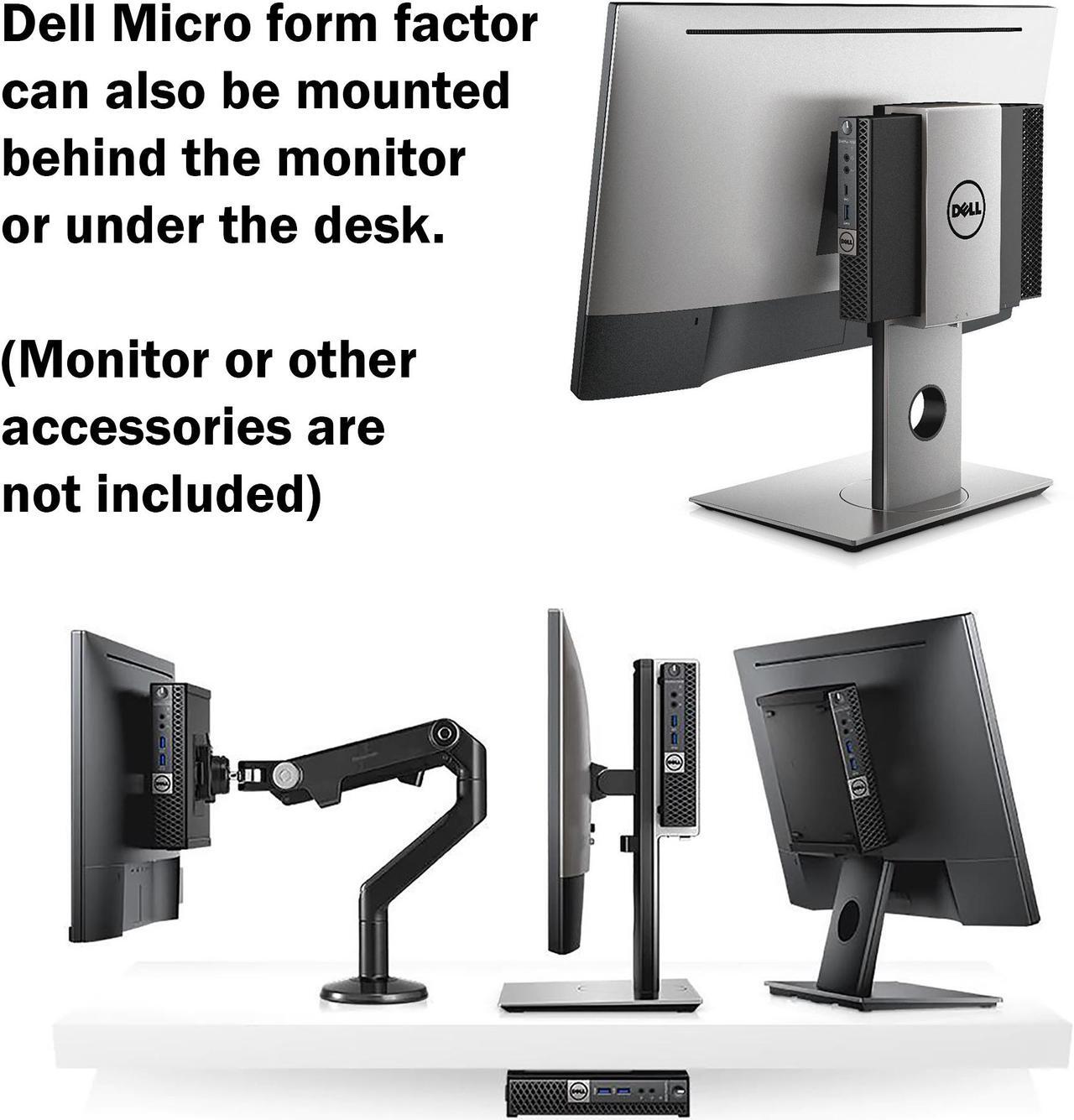 Alt view image 3 of 3 - Dell OptiPlex 5050, Micro, Intel Core i5-7600 @ 3.50 GHz, 16GB DDR4, NEW 2TB SSD, DVD-RW, No Operating System