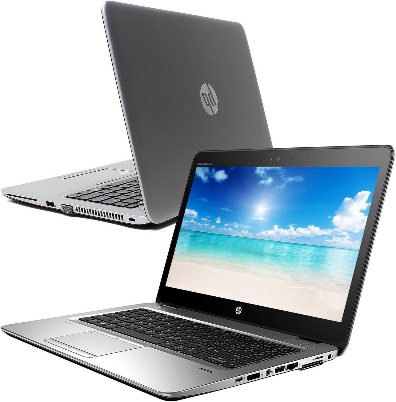 Alt view image 3 of 4 - HP EliteBook 840 G3, 14" FHD Laptop, Intel Core i7-6600U @ 2.60 GHz, 32GB DDR3, NEW 2TB SSD, Bluetooth, Webcam, Microsoft Windows 10 Home 64-bit