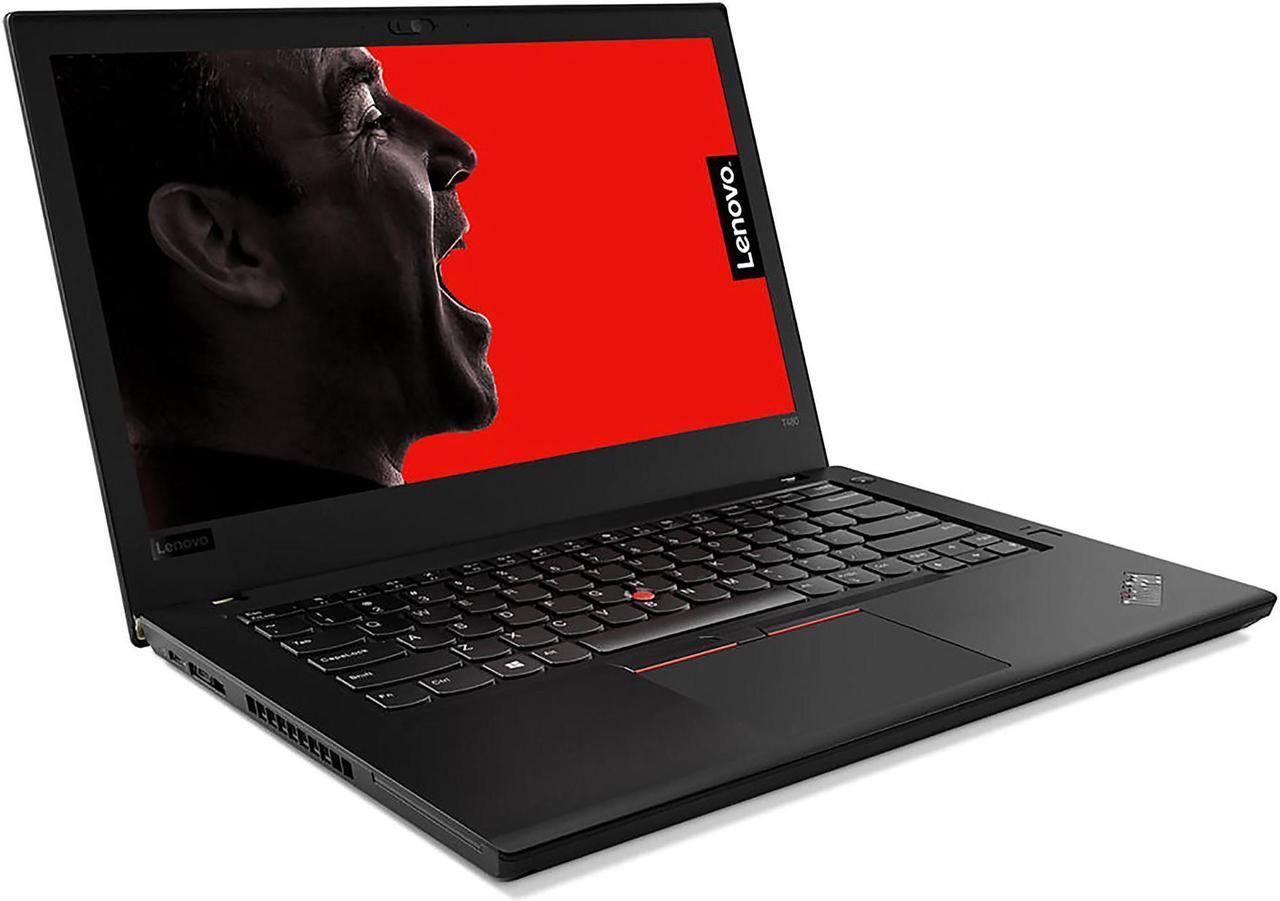 Alt view image 3 of 4 - Lenovo ThinkPad T480, 14" FHD Laptop, Intel Core i5-7200U @ 2.50 GHz, 32GB DDR4, 500GB HDD, Bluetooth, Webcam, Microsoft Windows 10 Pro 64-bit
