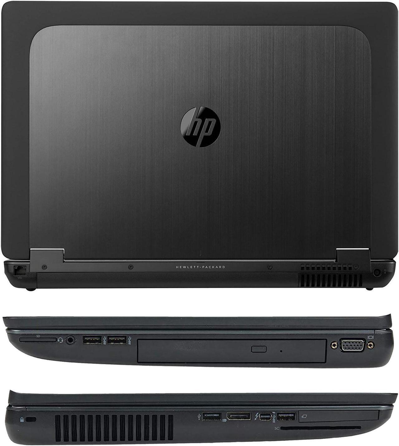 Alt view image 4 of 4 - HP ZBook 17 G2, 17.3" HD+ Laptop, Intel Core i7-4810MQ @ 2.80 GHz, 16GB DDR4, 1TB HDD, DVD-RW, Bluetooth, Webcam, Microsoft Windows 10 Home 64-bit