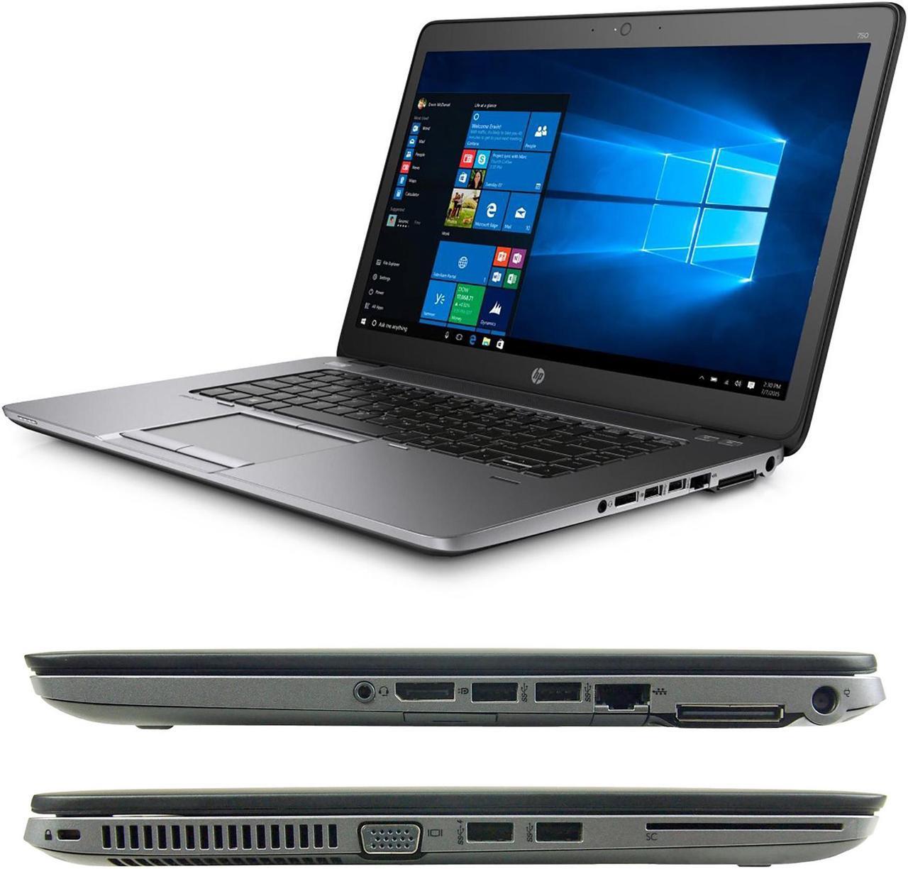 Alt view image 3 of 3 - HP EliteBook 850 G2, 15.6" FHD Laptop, Intel Core i5-5200U @ 2.20 GHz, 16GB DDR3, NEW 240GB M.2 SSD, Bluetooth, Webcam, No Operating System