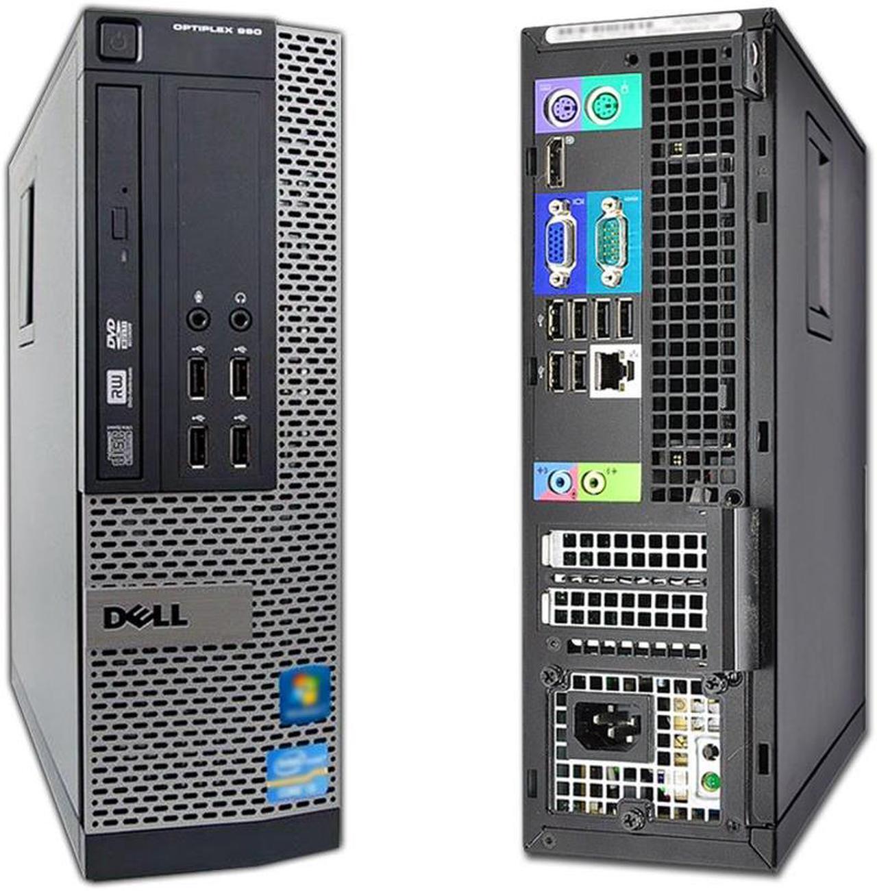 Alt view image 2 of 6 - Dell OptiPlex 990, Small Form Factor, Intel Core i7-2600 @ 3.40 GHz, 8GB DDR3, 1TB HDD, DVD-RW, Microsoft Windows 10 Pro 64-bit
