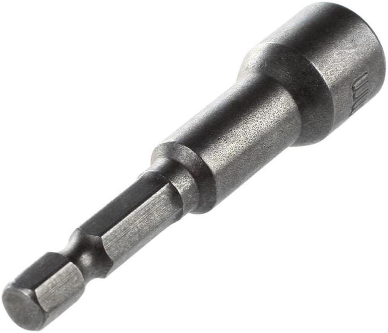 Alt view image 4 of 4 - 2Pcs 1/4 Shank Magnetic 10mm Socket Wrench Hex Nut Driver Bit