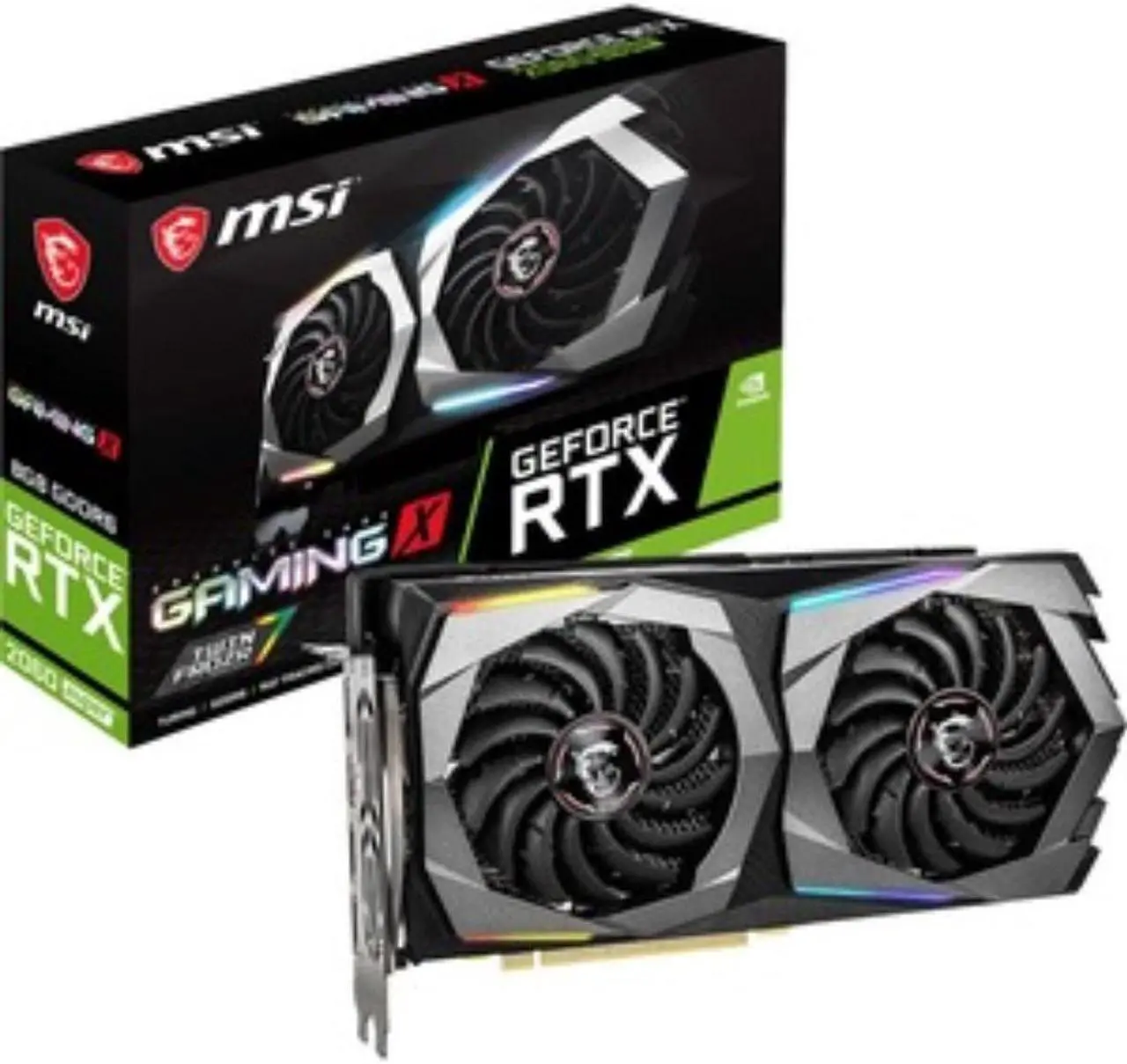Main image of MSI GeForce RTX 2060 SUPER GAMING X 8GB GDDR6 Graphic Card G206SGX