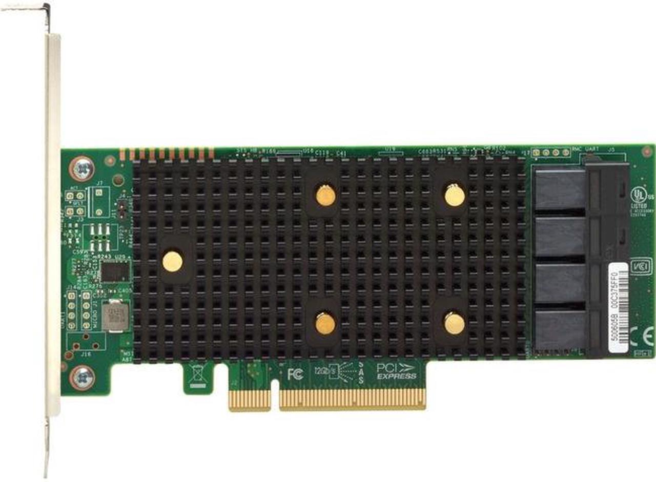 Alt view image 2 of 5 - Lenovo ThinkSystem RAID 530-16i PCIe 12Gb Adapter 4Y37A09727