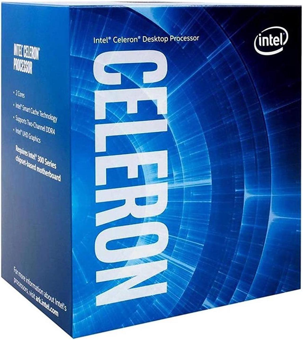 Intel Celeron G5900 - Celeron Comet Lake Dual-Core 3.4 GHz LGA 1200 58W Intel UHD Graphics 610 Desktop Processor - BX80701G5900