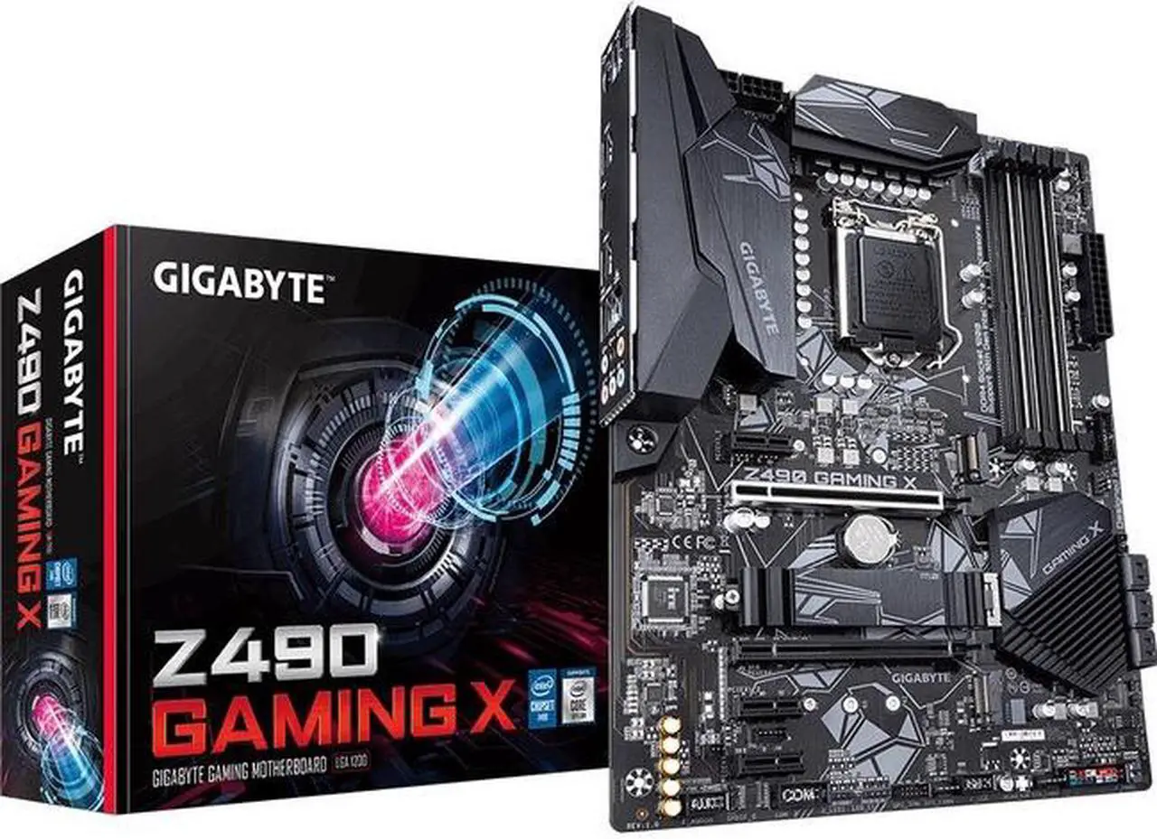 Main image of Gigabyte Ultra Durable Z490 GAMING X LGA-1200 DDR4 ATX Desktop Motherboard