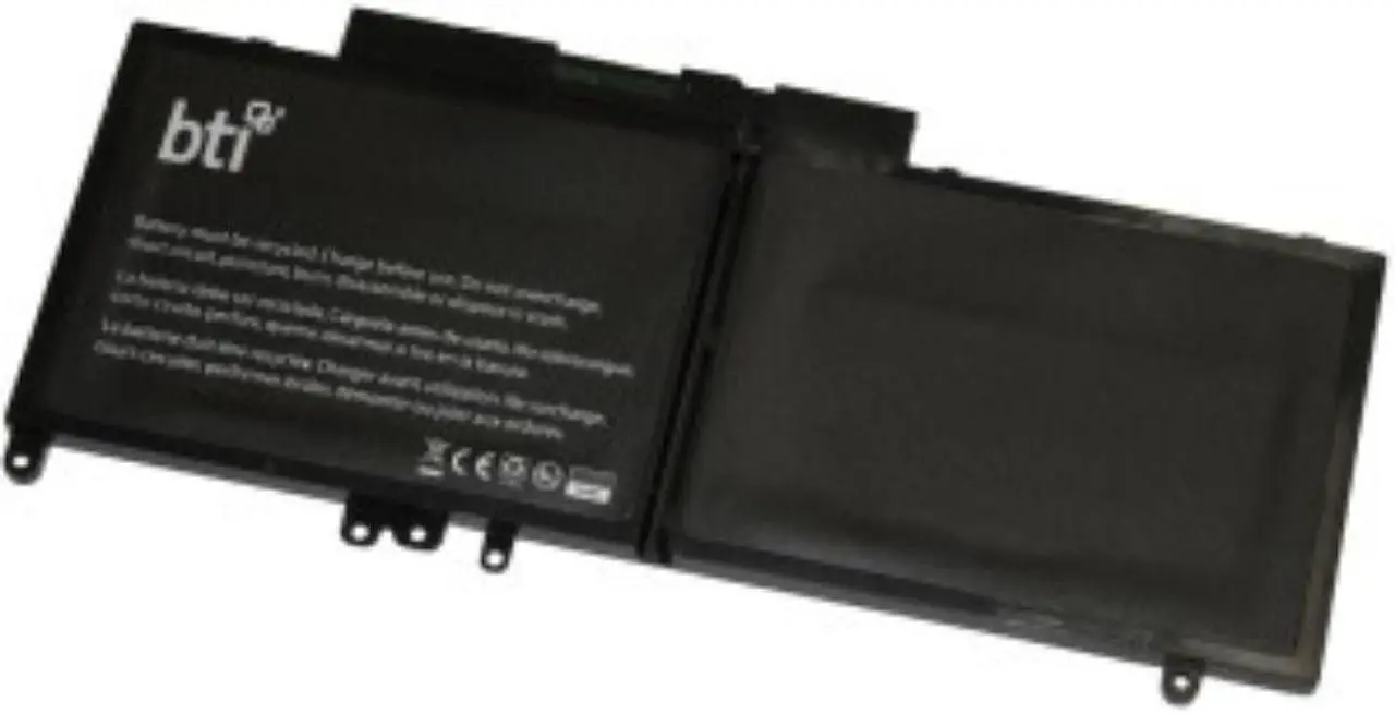 Alt view image 4 of 5 - Battery Technology 451-BBLN-BTI 5100mAh Replacement Notebook Battery for Dell Latitude E5250