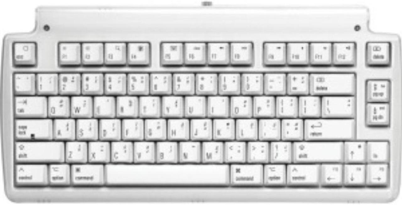 Alt view image 5 of 5 - Matias Mini Tactile Pro For Mac Mechanical Keyboard (white