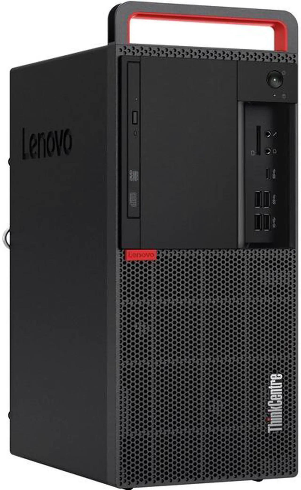 Main image of Lenovo ThinkCentre M920t 10SF0046US Desktop Computer - Core i5 i5-9500F - 8 GB RAM - 256 GB SSD - Tower - Black - Windows 10 Pro 64-bit - AMD Radeon 520 2 GB - DVD-Writer - English Keyboard