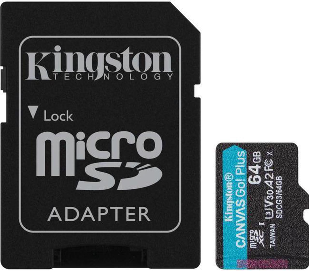 Kingston Canvas Go! Plus 64 Gb Class 10/Uhs-I (U3) Microsdxc