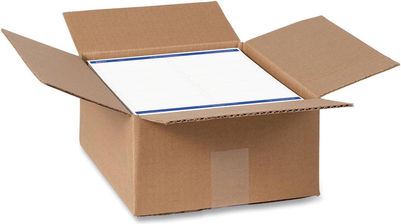 Alt view image 6 of 10 - Avery Shipping Labels with TrueBlock Technology Laser/Inkjet 2 x 4 White 5000