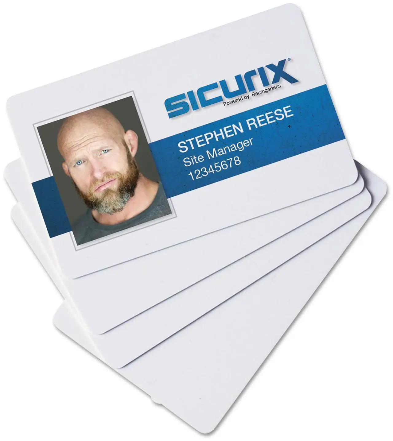 Alt view image 10 of 11 - Baumgartens Blank ID Cards CR80 Size 30 mil 2-1/8"x3-3/8" 100/PK WE 80300