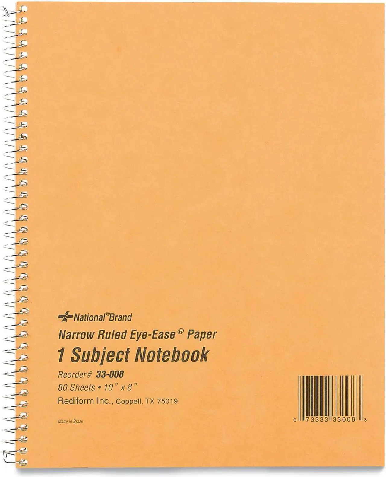 Alt view image 6 of 20 - National Notebook,Wrbnd,10x8,N/Rl 33008