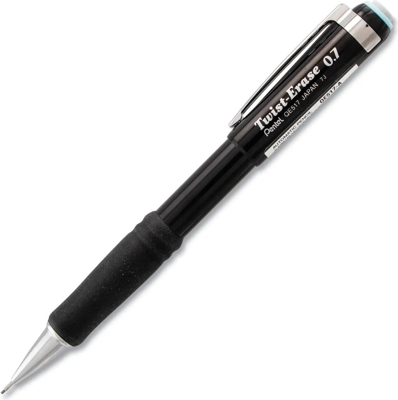 Alt view image 3 of 11 - Pentel Twist-Erase III Mechanical Pencil 0.7 mm Black Barrel QE517A