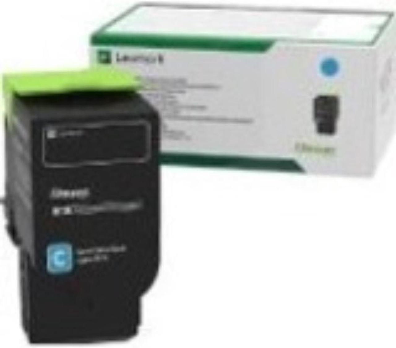 Alt view image 2 of 8 - Lexmark - 78C0XCG - Lexmark Unison Original Toner Cartridge - Cyan - Laser - Extra High Yield - 5000 Pages