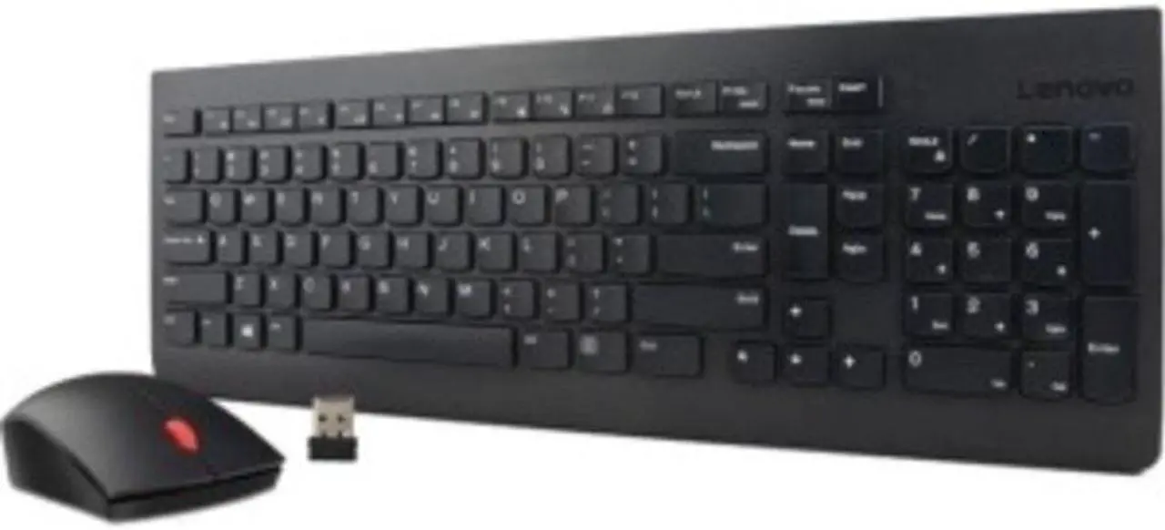 Alt view image 12 of 14 - Lenovo Essential Wireless Keyboard and Mouse Combo LA Spanish 171 (w/o Battery)