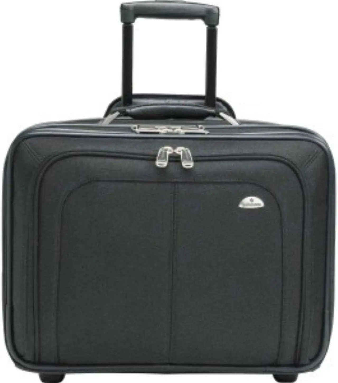Alt view image 12 of 20 - Samsonite Mobile Office Rolling Notebook Case Nylon 17 1/2 x 9 x 14 Black