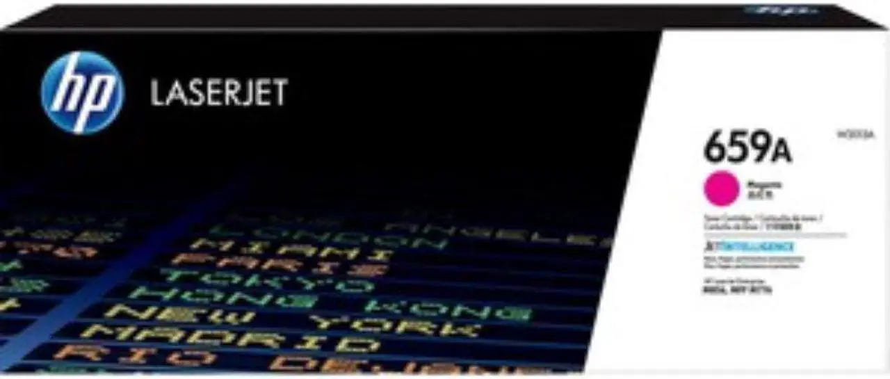 Main image of HP 659A W2013A Toner Cartirdge Magenta in Retail Packaging