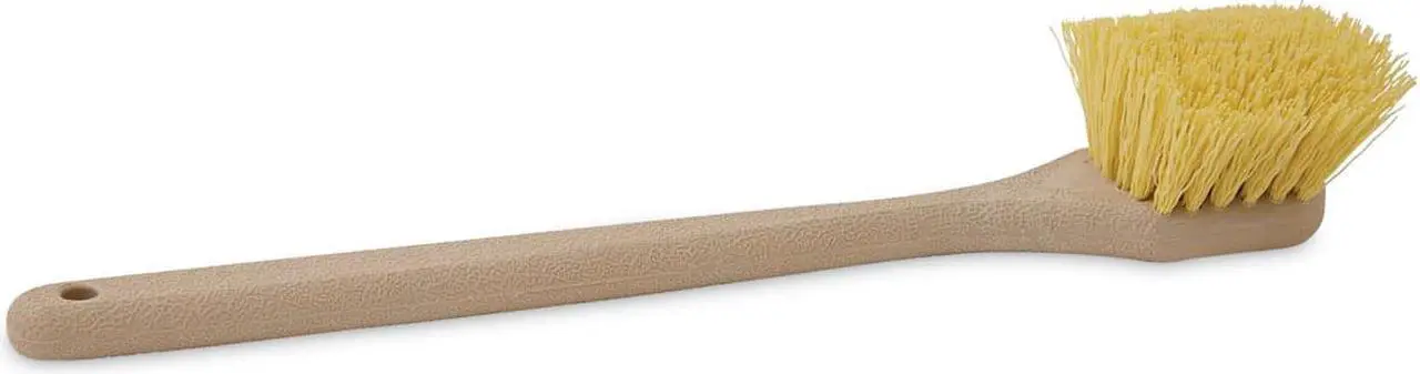 Alt view image 4 of 10 - Boardwalk Utility Brush Polypropylene Fill 20" Long Tan Handle 4320